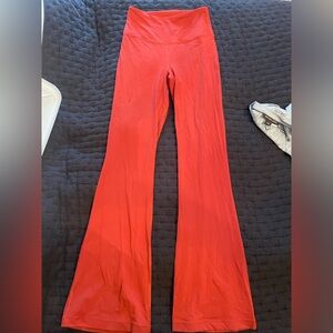 Lululemon groove high rise flare pants